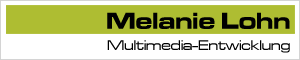 Logo: Melanie Lohn Multimedia-Entwicklung